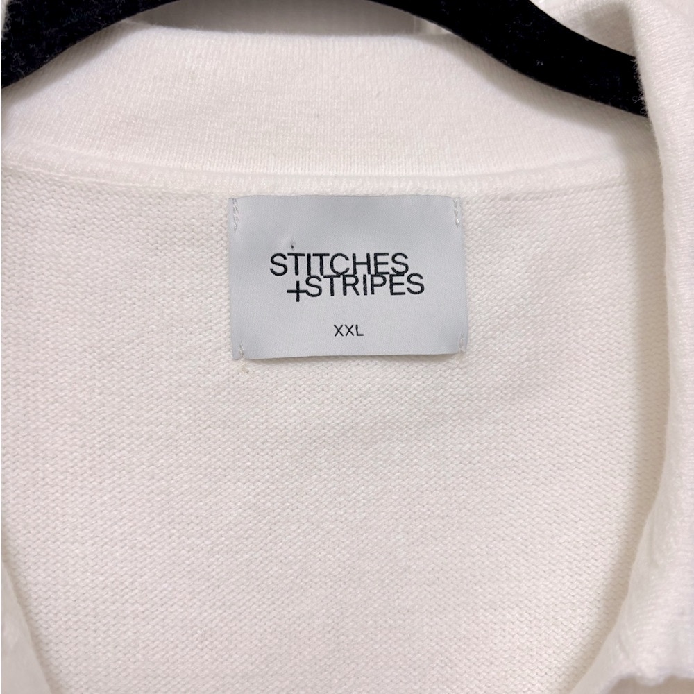 NWOT STITCHES + STRIPES Vernon Polo - Picture 5 of 8